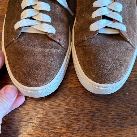 Frye Ivy low lace Brown Suede women’s Sneakers size 8 - Picture 8 of 12